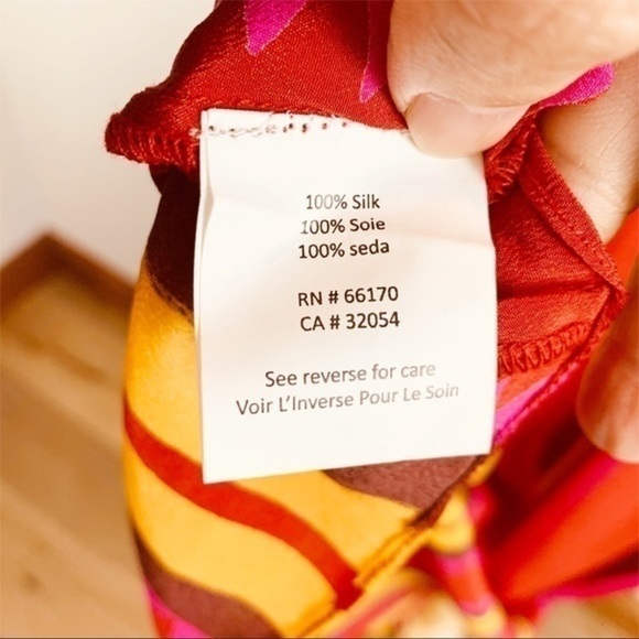 💋Anthropologie Tesni silk maxi dress size XS - Picture 7 of 8